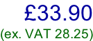 £33.90 (ex. VAT 28.25)