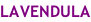 LAVENDULA