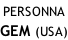 PERSONNA  GEM (USA)