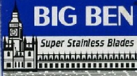 BIG BEN (blue) Super Stainless Double Edge Razor Blades