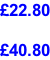 £22.80  £40.80