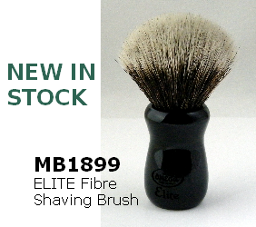 OMEGA MB1899 Elite Synthetic Fibre Shaving Brush
