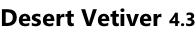 Desert Vetiver 4.3