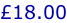 £18.00