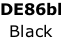 DE86bl  Black