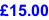 £15.00