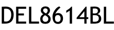 DEL8614BL