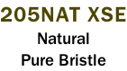 205NAT XSE Natural Pure Bristle